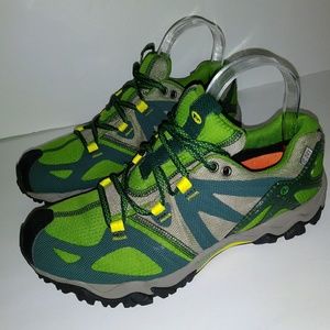 Merrell pine green hiking shoes 8.5